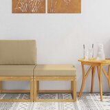  Zunanji Hocker Masiven les akacije Bela, (5000272496) | Shoptok.si
