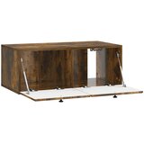 TV ormar za zid 78,5 x 41 x 30 cm Dimljeni hrast | shoptok.hr