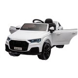  Licencirani auto na akumulator Audi Q7 - bijeli/lakirani | shoptok.hr