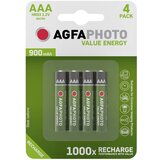 Agfaphoto Micro (AAA) akumulator NiMH HR03 900 mAh 1.2 V 4 kosi, (20438804) | Shoptok.si
