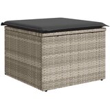  6-dijelni set vrtnih sofa od poliratana s jastucima svjetlosivi | shoptok.hr