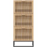 Ormarić za cipele 52 x 25 x 120 cm od konstruiranog drva | shoptok.hr