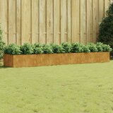  Povišena vrtna gredica 360 x 80 x 40 cm od čelika COR-TEN | shoptok.hr