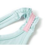  Dječja majica bez rukava svijetla boja mente 140 | shoptok.hr