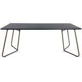 Venture Home Petra pravokutni blagovaonski stol 190 × 90 cm, crni | shoptok.hr