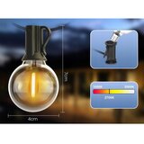  LED spoljašnji dekorativni lanac 20xE12/1W/230V 20 m IP65 crni | Eponuda.com