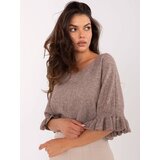 Italy Moda Sweater-IT-SW-99244.65-dark beige | Shoptok.si