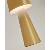 Kave Home LED stolna lampa s mogućnosti zatamnjivanja u zlatnoj boji s metalnim sjenilom (visina 40 cm) Arenys – | shoptok.hr