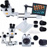 Rosfix STEREOSKOPSKI TRINOKULARNI MIKROSKOP NA PORTALU JUPITER PRO MSJP-T-SDMS1+SLIKALNIK 8"+DRŽALO ZA SLIKALNIK, (21739103) | Shoptok.si