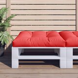 vidaXL Blazina za kavč iz palet rdeča 70x70x12 cm | Shoptok.si