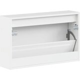  Ormar za cipele na zidu ALKMAAR 71 x 17 x 43 cm - Bijela visokog sjaja | shoptok.hr