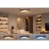  LED prigušiva stropno svetlo SM. GALAXY M. LED/24W/230V Ø 55 cm siva/srebrna + daljinski upravljač | Eponuda.com