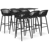  7-dijelni barski set crni | shoptok.hr