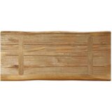 Stolna ploča sa živi rub 80x40x2 5 cm masivno grubo drvo manga | shoptok.hr