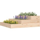 vidaXL visoka greda 78x78x27 cm trdna borovina | Shoptok.si