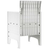  Vrtna stolica 4 pcs Bijelo 53 x 49 x 85 cm Polipropilen | shoptok.hr