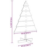  Drveno ukrasno božićno drvce 110 cm masivno drvo | shoptok.hr