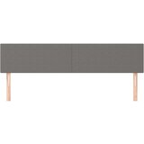  Uzglavlja 2 kom tamnosiva 80x5x78/88 cm od tkanine | shoptok.hr