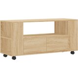 vidaXL TV omarica sonoma hrast 102x34,5x43 cm inženirski les, (20912728) Cene