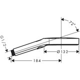 Hansgrohe 26864670 Rainfinity tuš ročka 3 funkcije | Shoptok.si