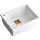 Quadron sudoper DAVID 50 + nano PVD snježno bijela/bakar | shoptok.hr