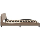  Okvir za krevet Dover cappuccina 200x200 cm umjetna koža | shoptok.hr