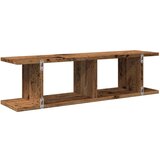 vidaXL Zidne police 2 kom boja staro drvo 75x18x20cm konstruirano drvo | shoptok.hr