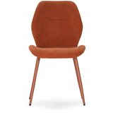 Marckeric Podstavljene blagovaonske stolice u setu 4 kom boja terakote Ansu – | shoptok.hr