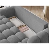 ELTAP Siva raztegljiva sedežna garnitura iz tkanine bouclé 256 cm Cotonn – | Shoptok.si