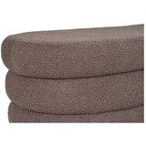 House Nordic Smeđa klupa od bouclé tkanine Dartford – | shoptok.hr