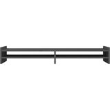  Stalak za monitor sivi 100x27x15 cm od masivne borovine | shoptok.hr