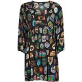 Desigual Kratke obleke STAMP Črna | Shoptok.si