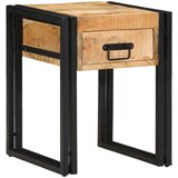 vidaXL Naravni mangov les Trden grob mangov les 40 x 40 x 50 cm Trajen | Shoptok.si