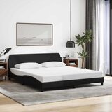  Okvir za krevet Dover Crni 180x200 cm Tkanina | shoptok.hr