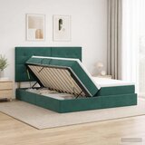  s od storage s pohranom Tamnozelena 200 x 200 cm Baršun | shoptok.hr