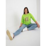 RELEVANCE Blouse-RV-BZ-8182.03X-lime green Cene