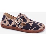 Zazoo Suede Half Shoes Barefoot Women With Buckle Patches | Shoptok.si