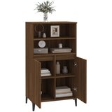  Visoka omara rjavi hrast 60x36x110 cm inženirski les, (20654808) | Shoptok.si
