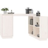  Radni stol bijeli 110 x 50 x 75 cm od masivne borovine | shoptok.hr