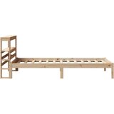 vidaXL Okvir kreveta bez madraca 75 x 190 cm od masivne borovine | shoptok.hr