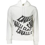 Cavalli Class SWEATSHIRT WITHOUT ZIP MAN WHITE Cene