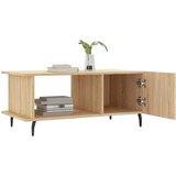  Stolić za kavu boja hrasta 90x50x40 cm konstruirano drvo | shoptok.hr