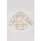 Defacto Regular Fit Twill Plaid Long Sleeve Shirt cene