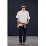 Trendyol Muška majica Tmnaw26Ts00003, Krem Cene