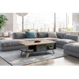Hanah home Klub sto Sumer O2030 90x35,6x54cm Braon-Mermer Cene