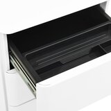  Mobilni ormarić za spise bijeli 30 x 45 x 59 cm čelični | Eponuda.ba