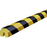 SHG zaščita robov knuffi®, tip bb, kos 1 m, črno / rumene barve | Shoptok.si
