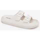 VINCEZA Ladies Foam Slides With Buckles | Shoptok.si