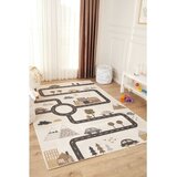 Conceptum Hypnose Tepih Bohem Kids Road, 80x300 cm, Sivi | Eponuda.ba