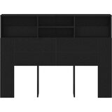 Glava kreveta s ormarićem Zidne Crni hrast 140 x 19 x 103,5 cm | shoptok.hr